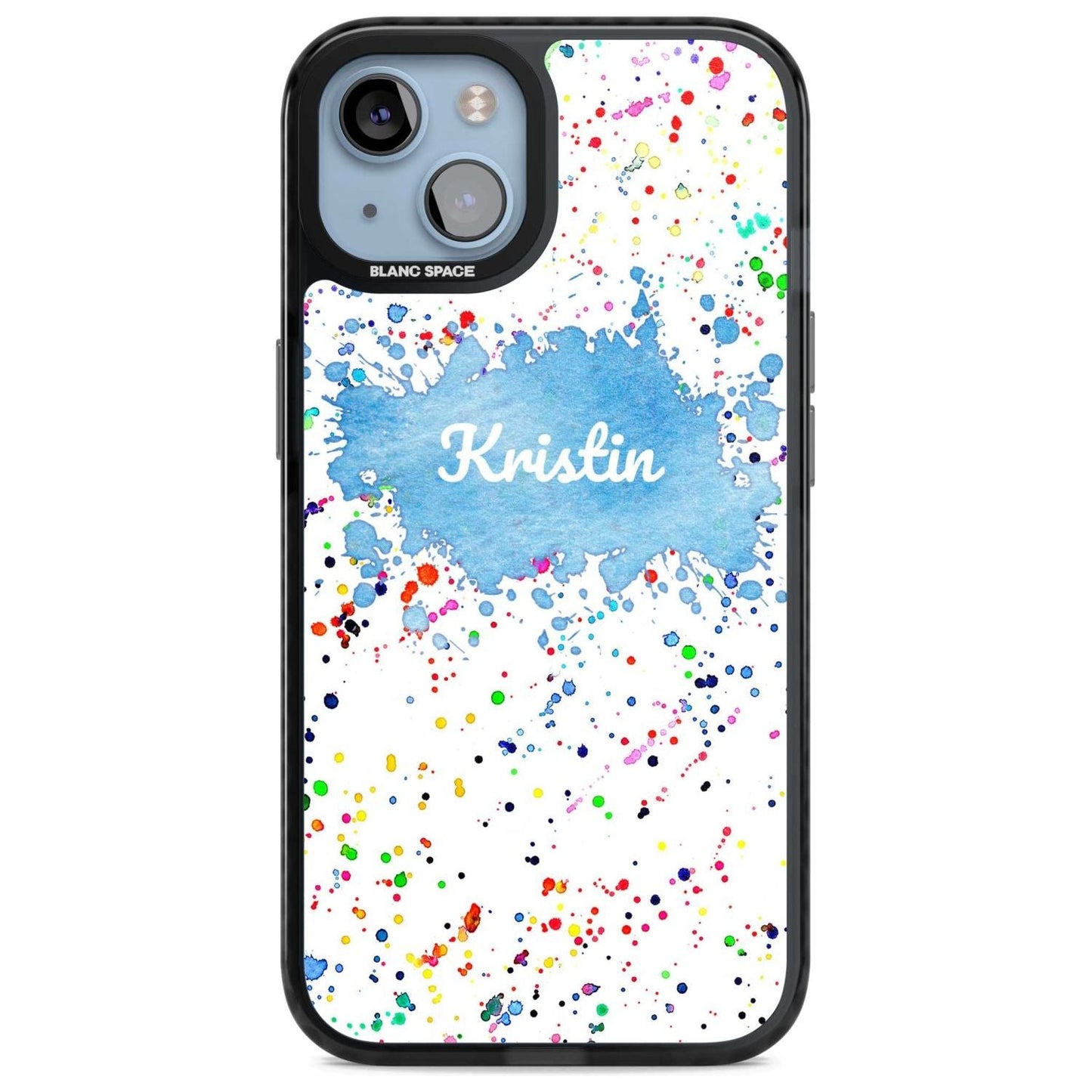 Personalised Rainbow Splatter Name