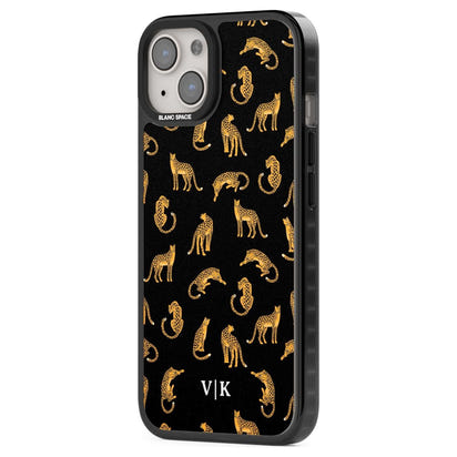 Personalised Gold Cheetah Pattern