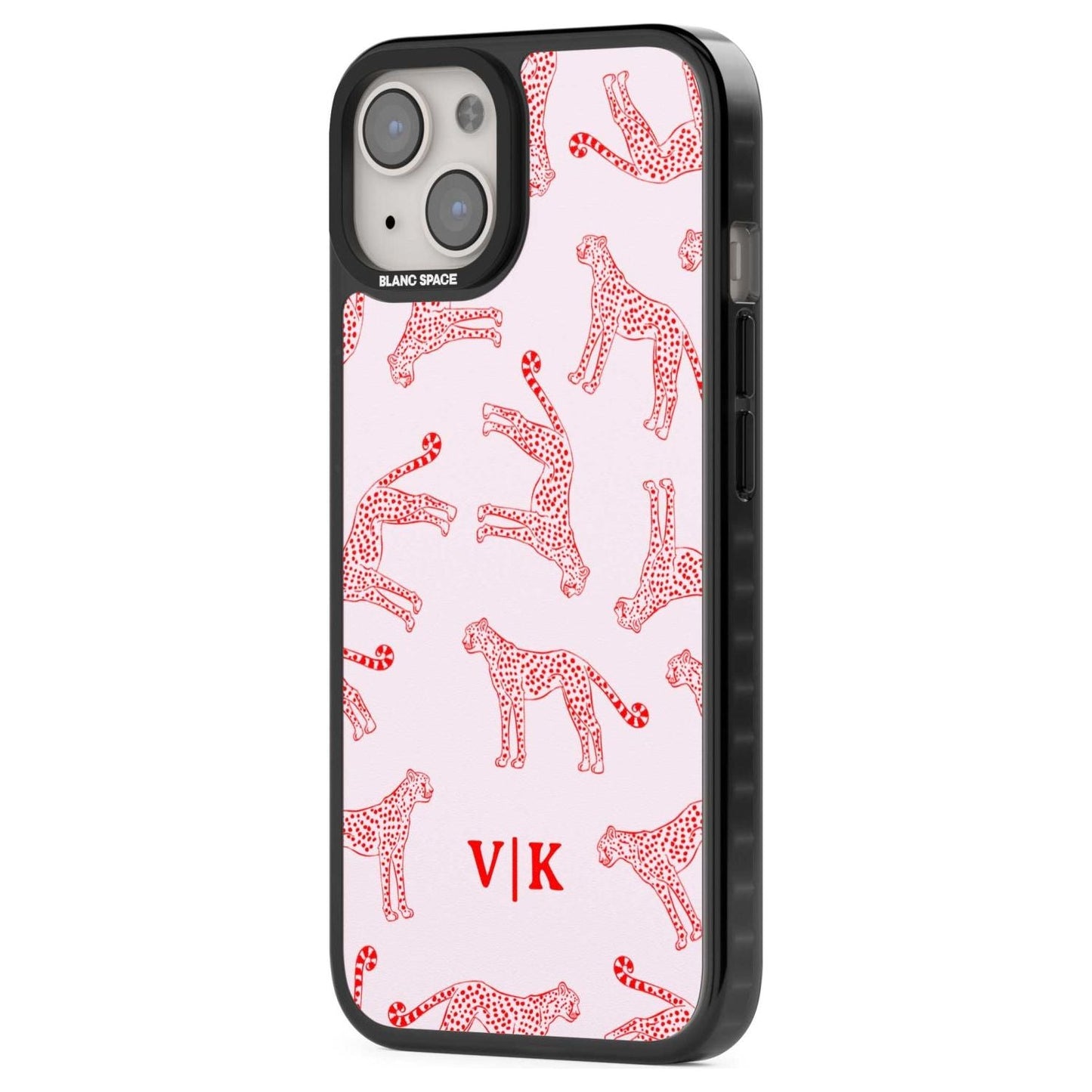 Guépard rouge et rose personnalisé