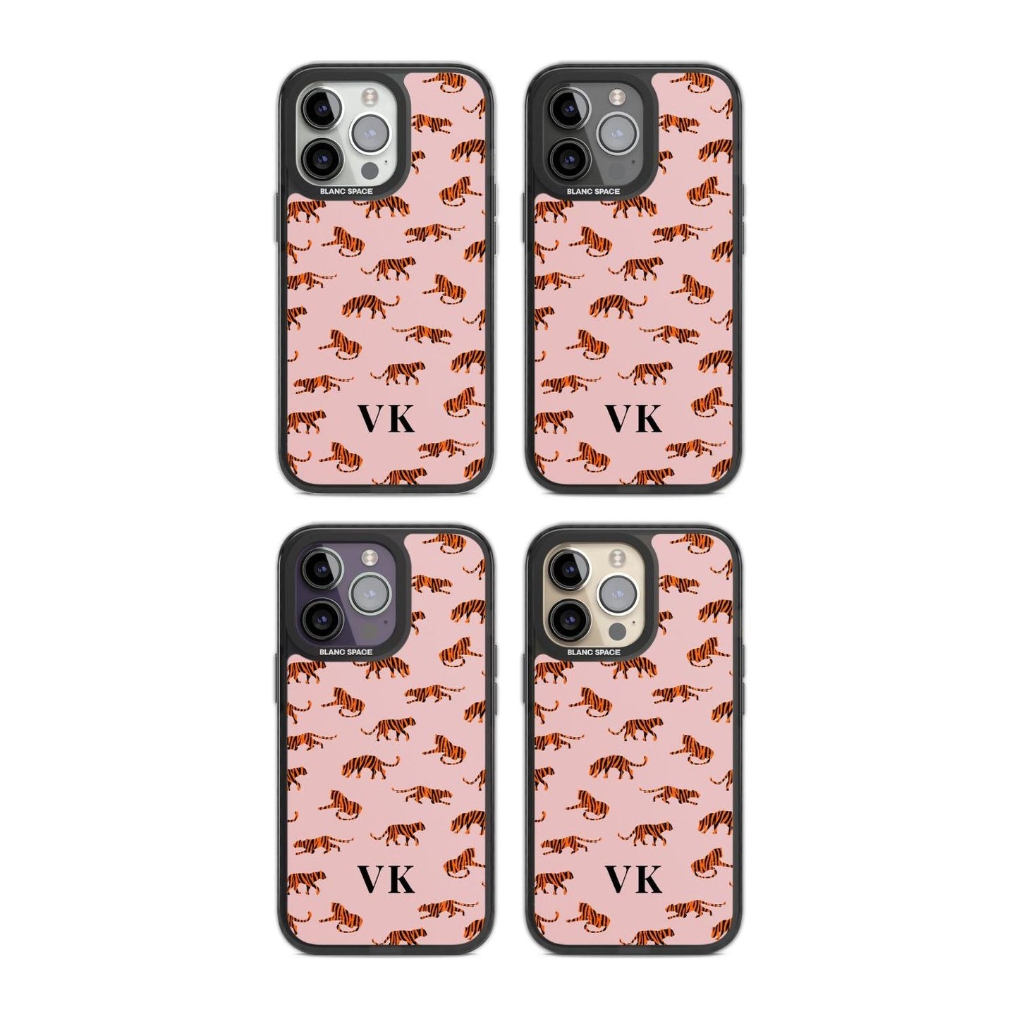 Personalised Pink Safari Tiger Pattern