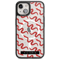 Personalised Red Snake Pattern