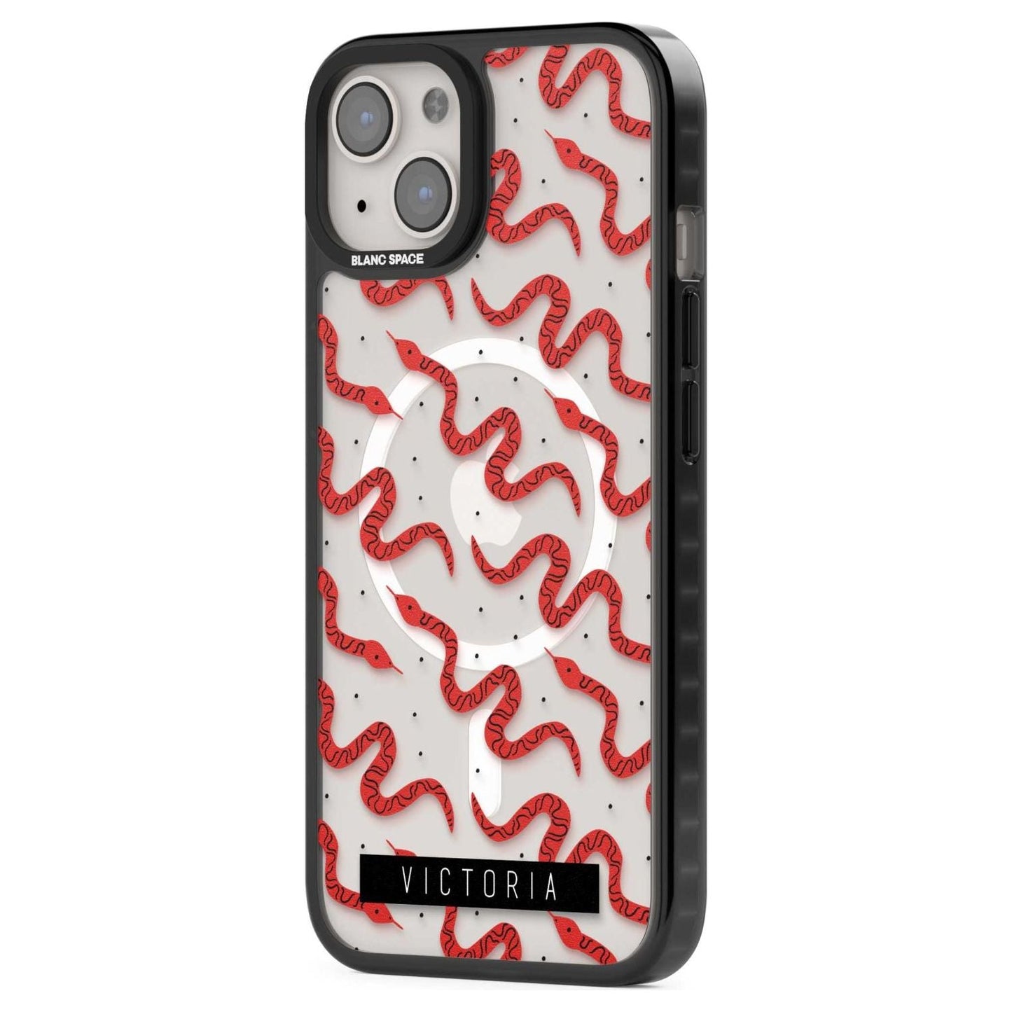Personalised Red Snake Pattern