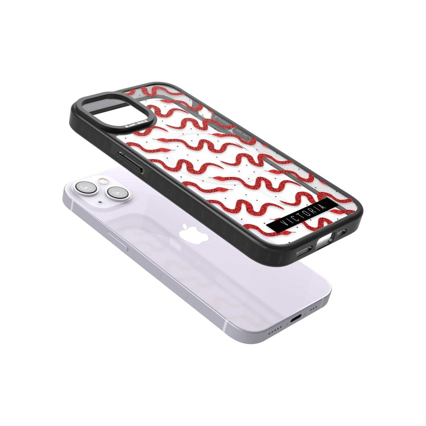 Personalised Red Snake Pattern