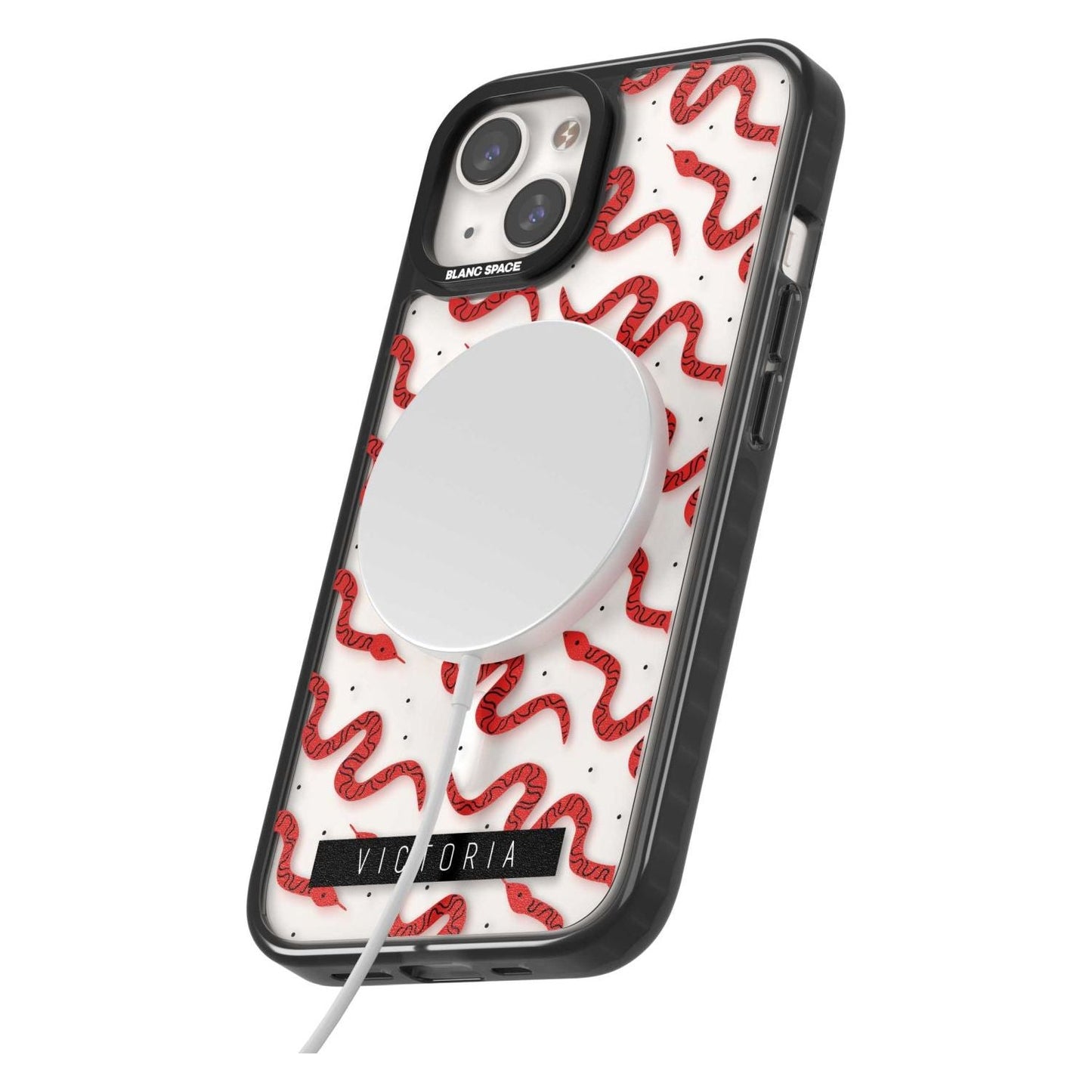 Personalised Red Snake Pattern
