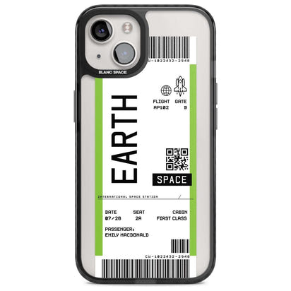 Personalised Earth Travel Ticket