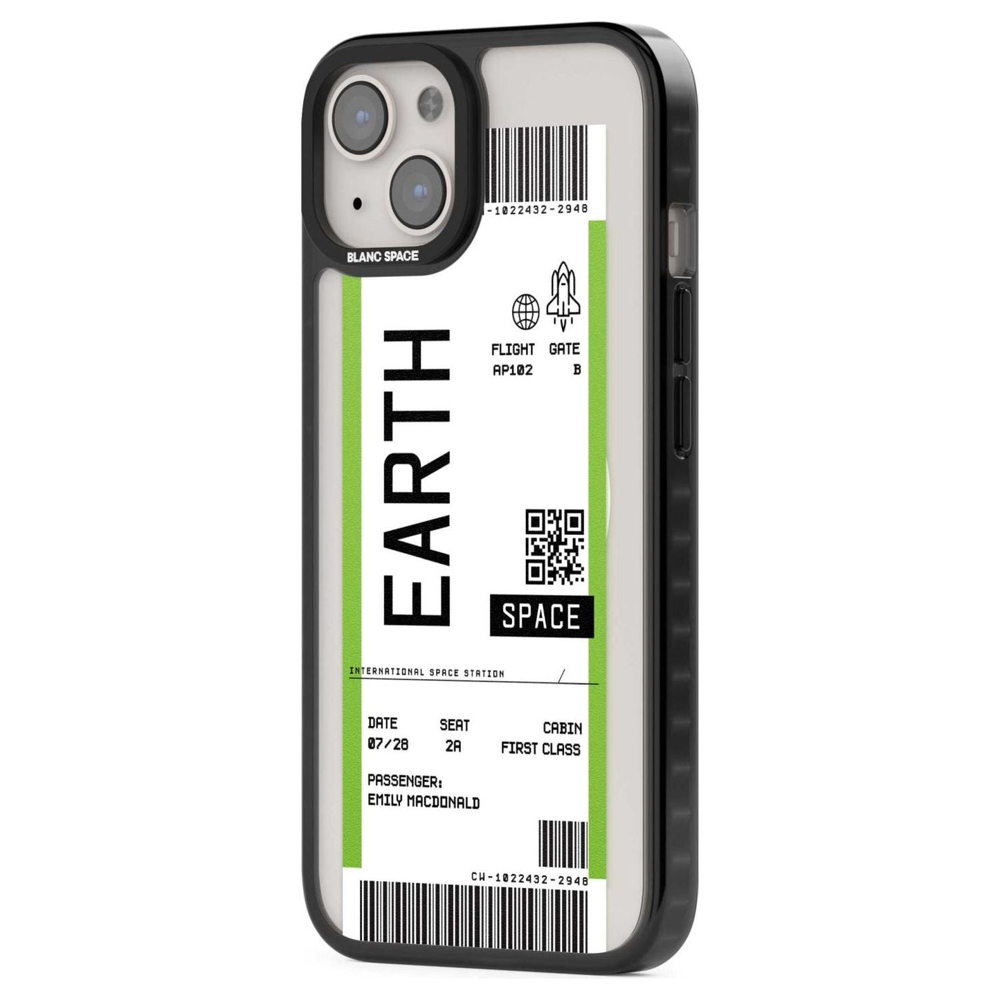 Personalised Earth Travel Ticket