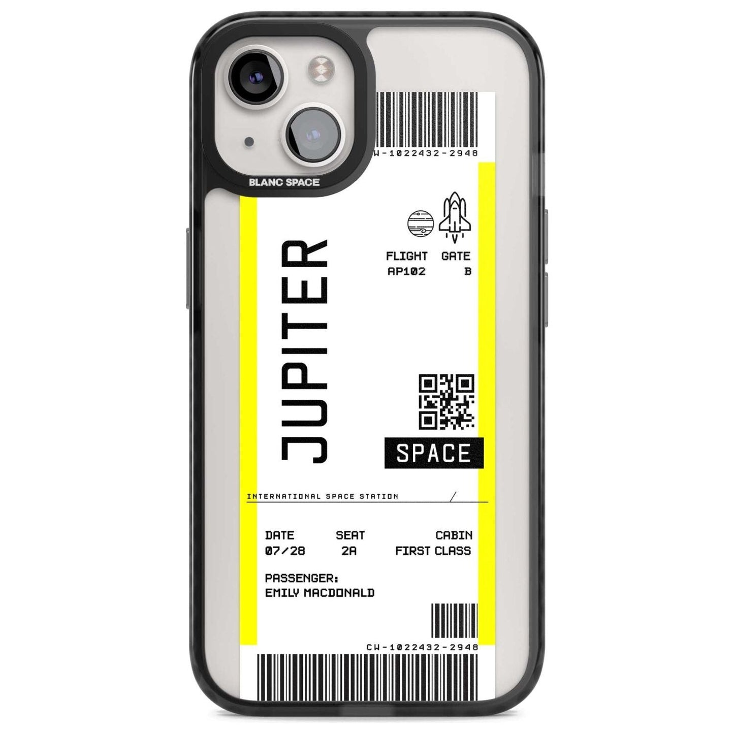 Personalised Jupiter Travel Ticket