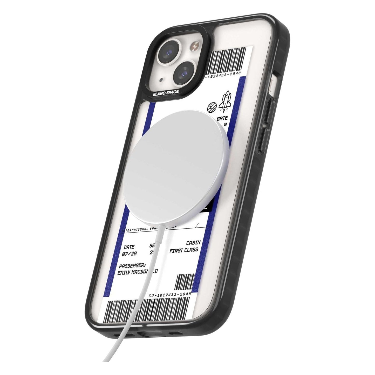 Personalised Mercury Travel Ticket