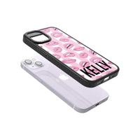 Personalised Pink Stripes & Lips