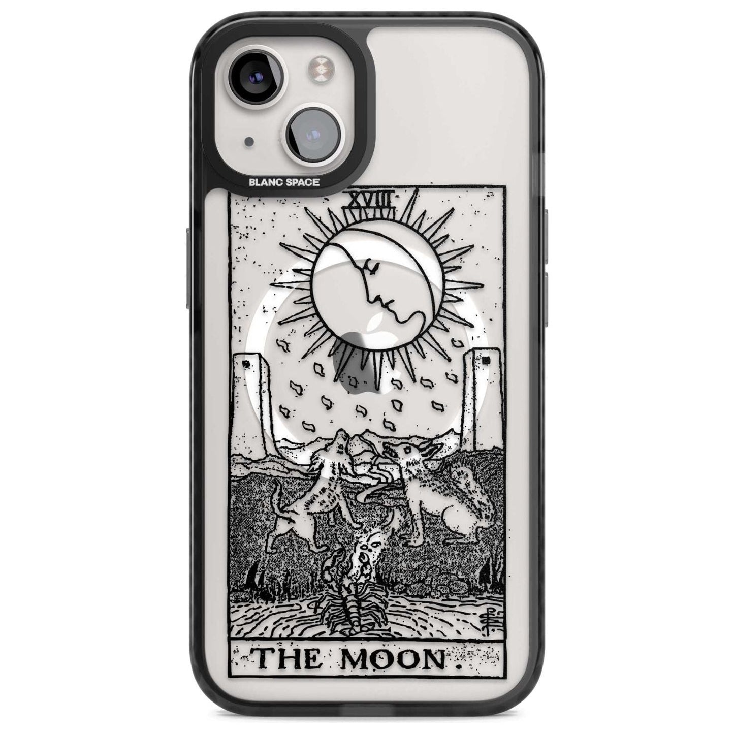Personalised The Moon Tarot Card (Clear)