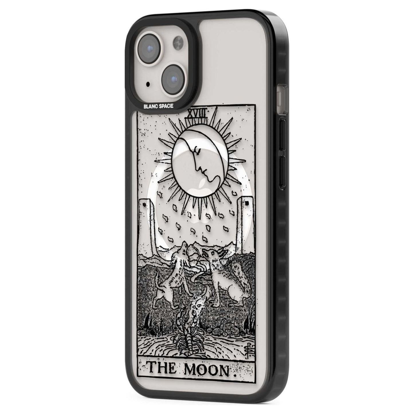 Personalised The Moon Tarot Card (Clear)