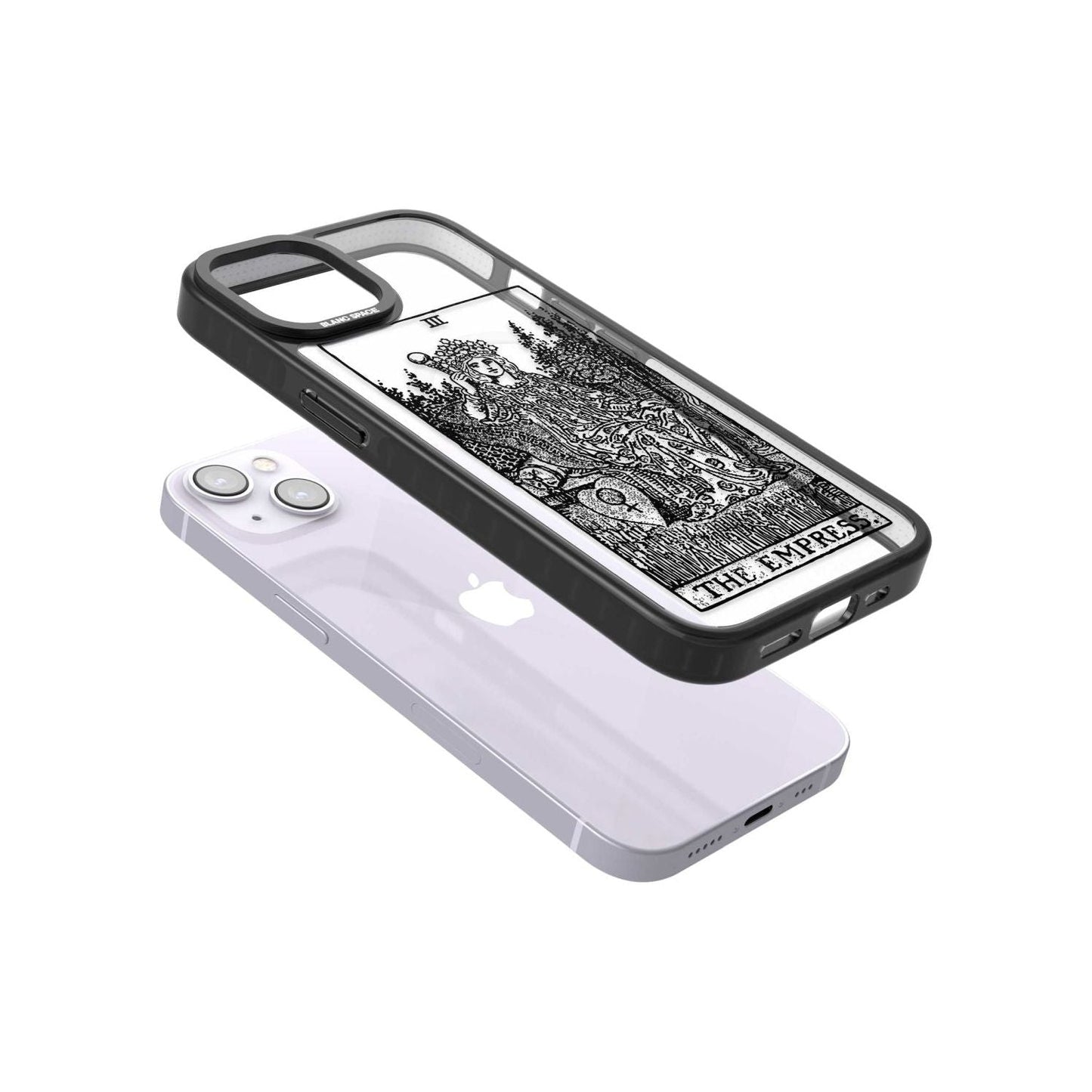 Personalisierte Tarotkarte „Die Kaiserin“ (Transparent)