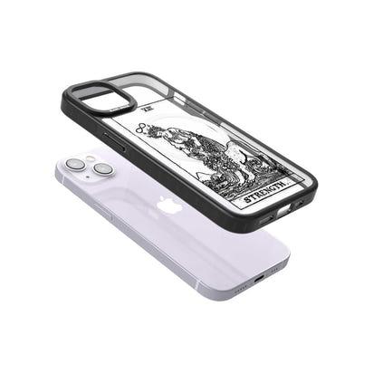 Personalisierte Stärke-Tarotkarte (Transparent)