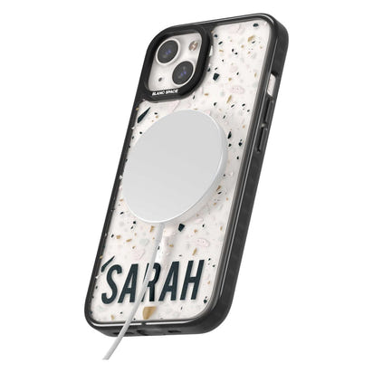 Personalised Terrazzo Blue, Pink, Brown