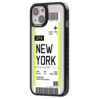 Personalised New York Boarding Pass