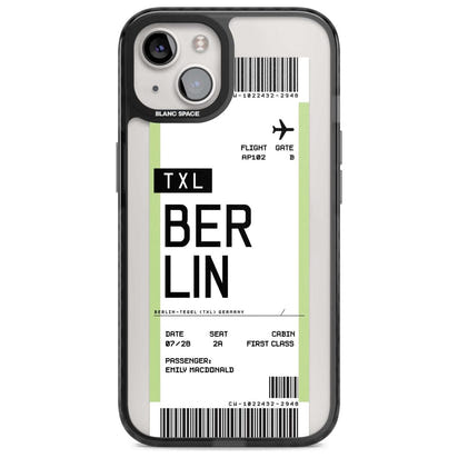 Personalised Berlin Boarding Pass