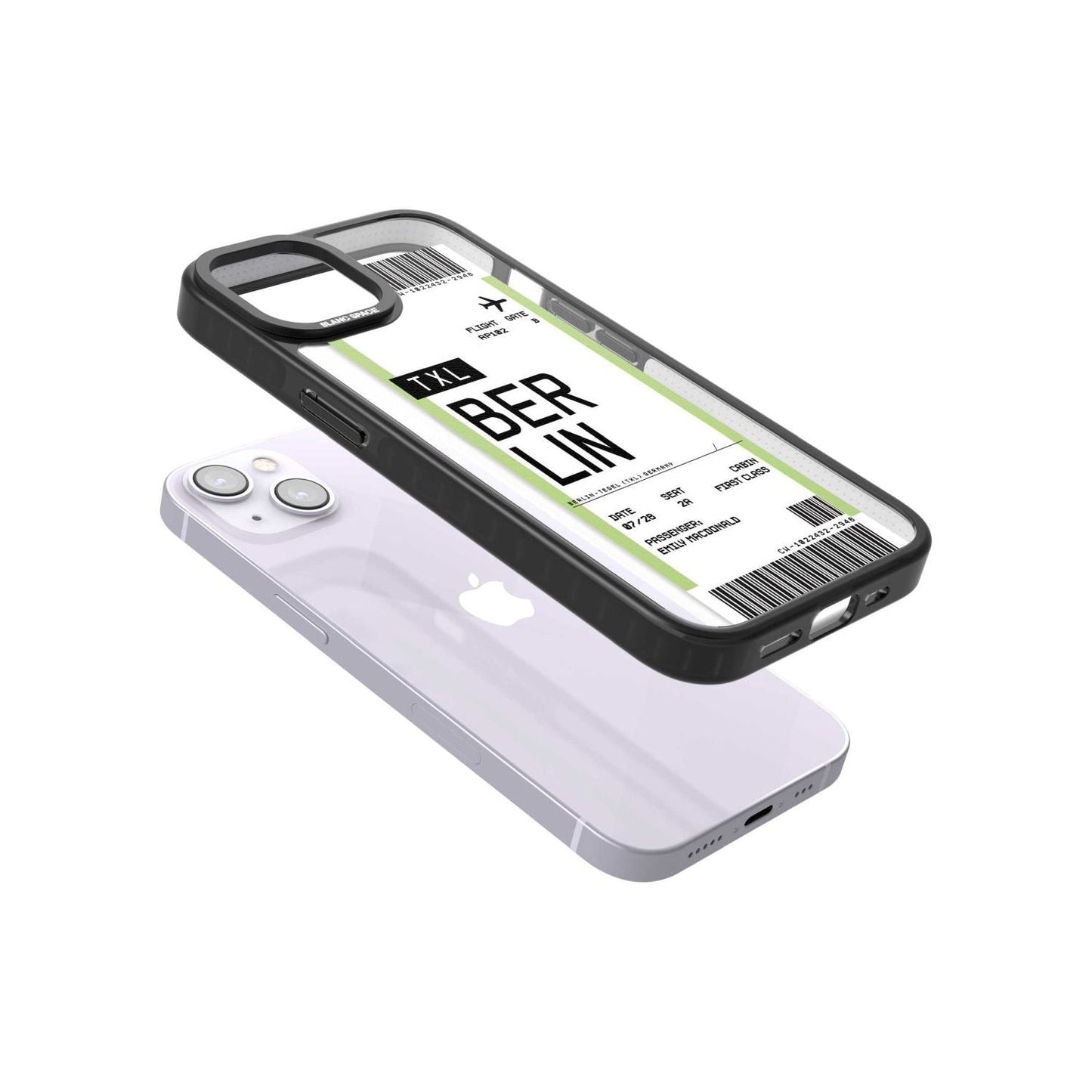 Personalised Berlin Boarding Pass