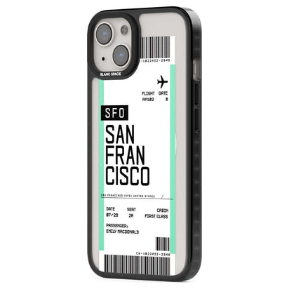 Personalised San Francisco Boarding Pass