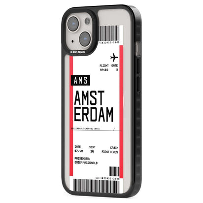 Personalised Amsterdam Boarding Pass
