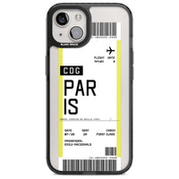 Personalised Paris Boarding Pass