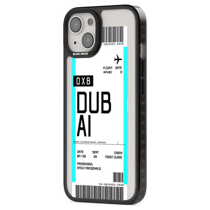 Personalised Dubai Boarding Pass
