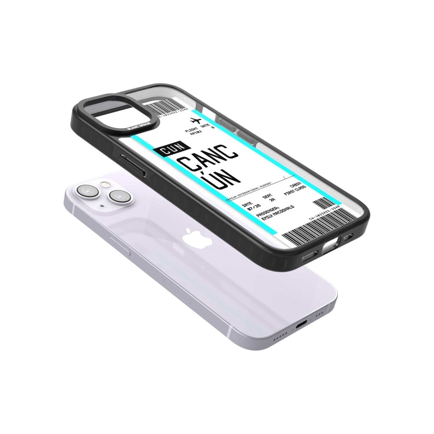 Personalised Cancún Boarding Pass