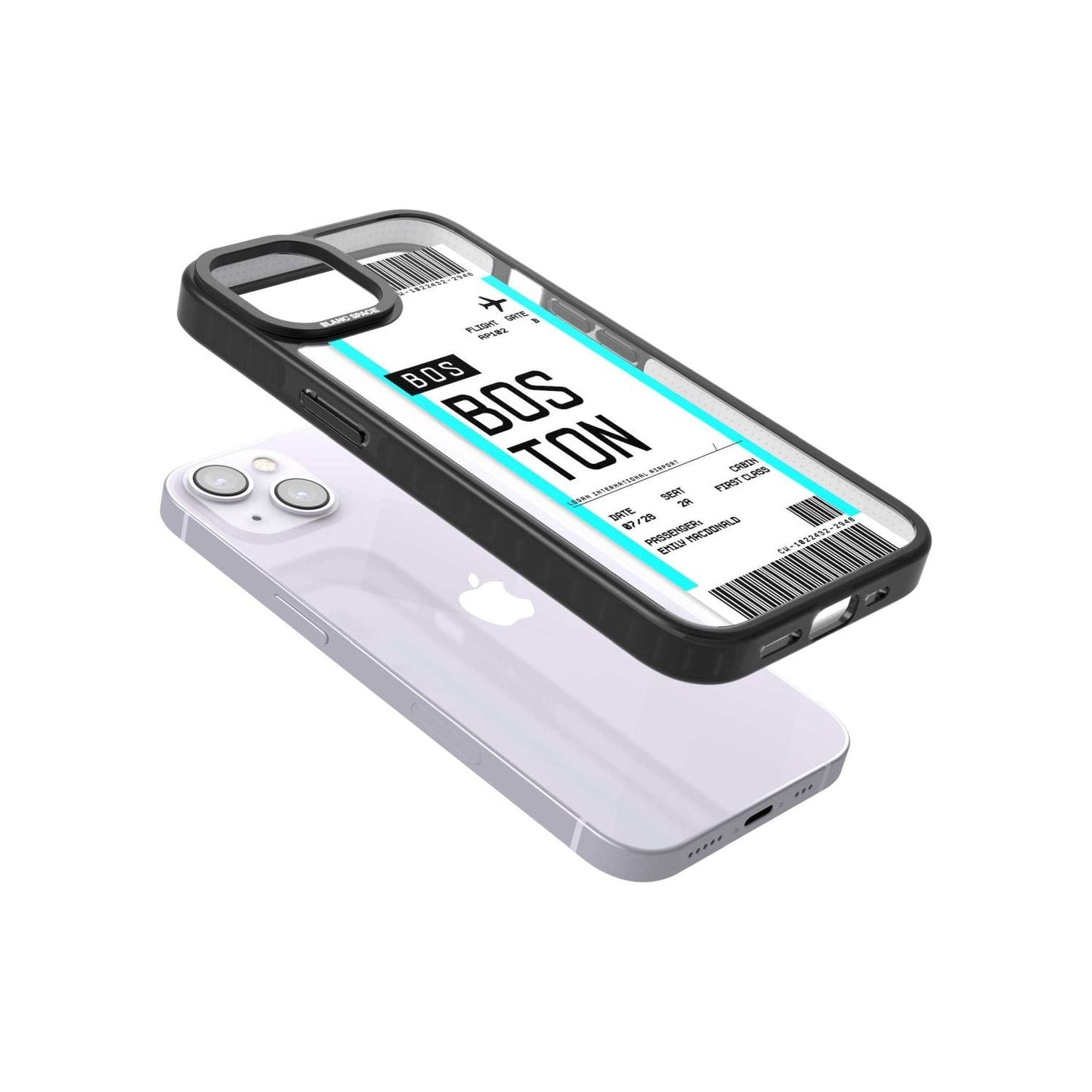 Personalised Boston Boarding Pass