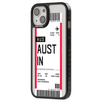 Personalised Austin Boarding Pass