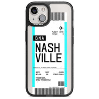 Carte d'embarquement personnalisée pour Nashville