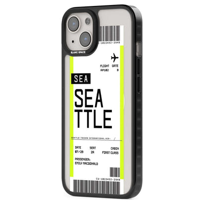 Personalised Seattle Boarding Pass