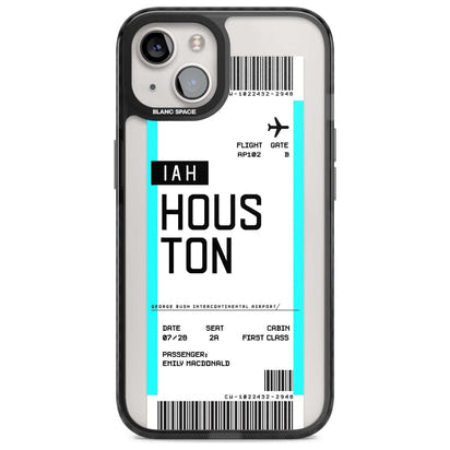 Personalised Houston Boarding Pass