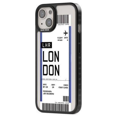 Personalised London Boarding Pass