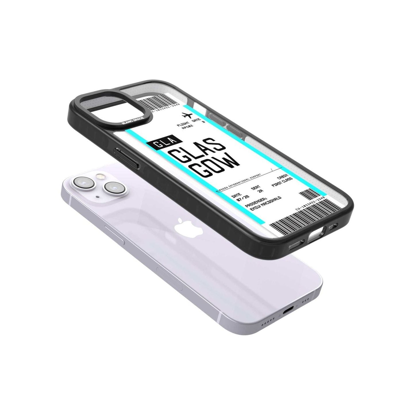 Personalised Glasgow Boarding Pass