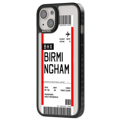 Personalised Birmingham Boarding Pass