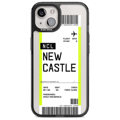 Personalised Newcastle Boarding Pass
