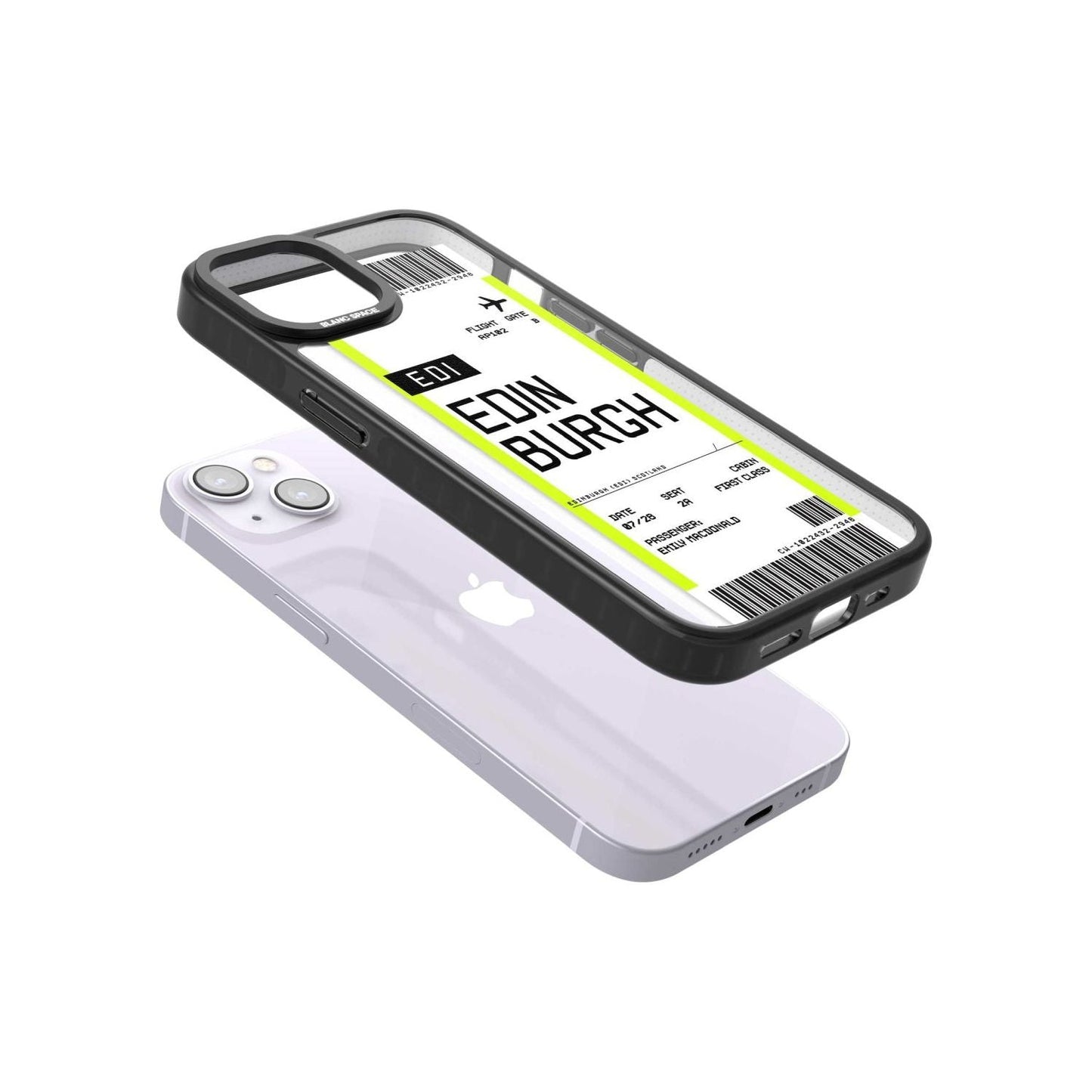 Personalised Edinburgh Boarding Pass