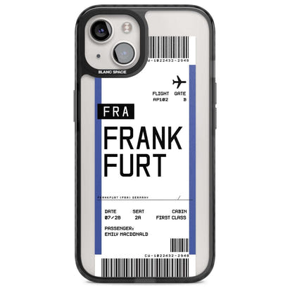 Personalised Frankfurt Boarding Pass