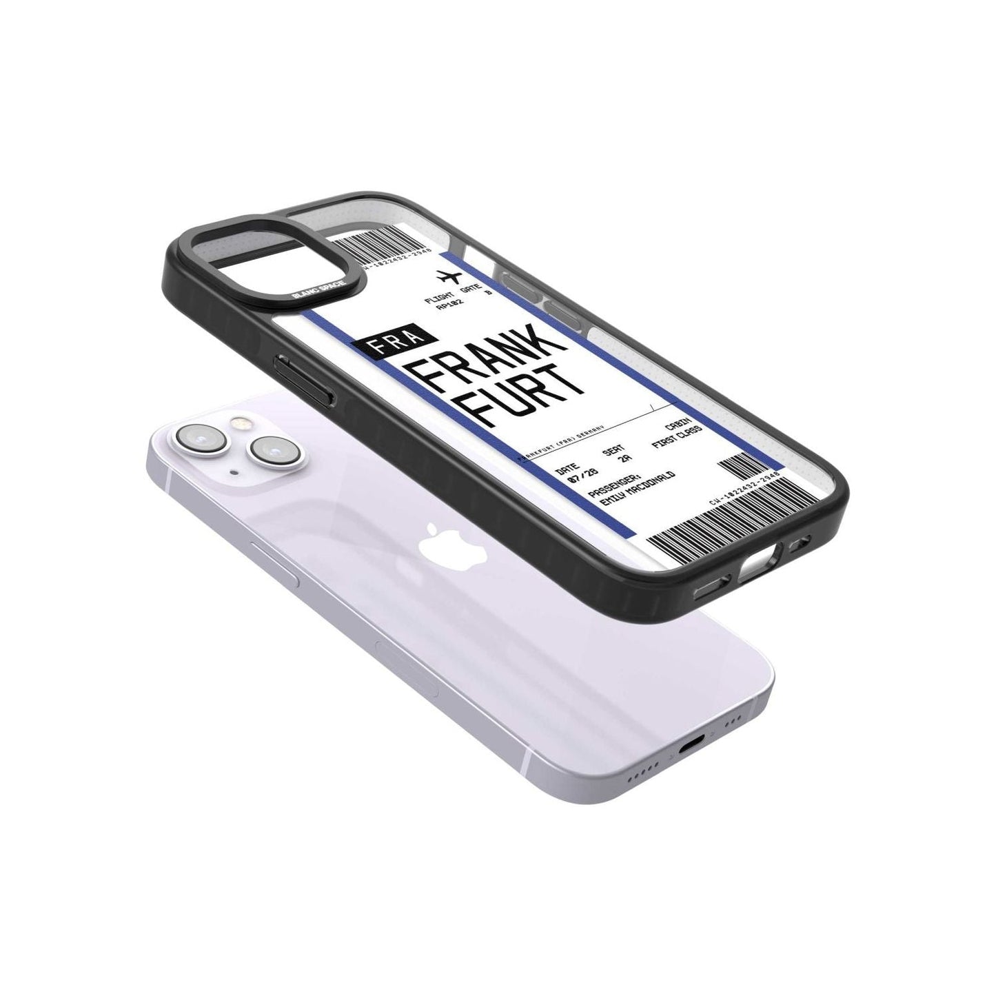 Personalised Frankfurt Boarding Pass