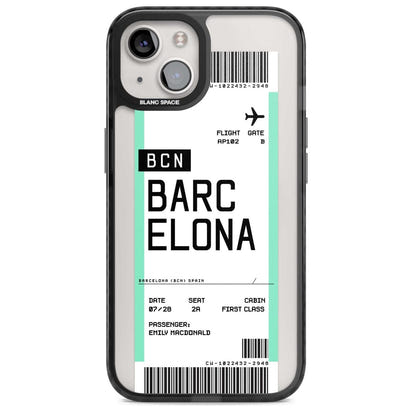 Personalised Barcelona Boarding Pass