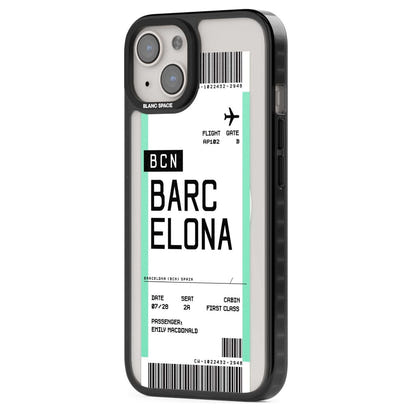 Personalised Barcelona Boarding Pass
