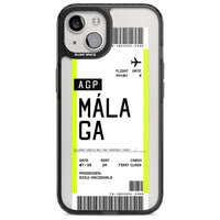 Personalised Málaga Boarding Pass