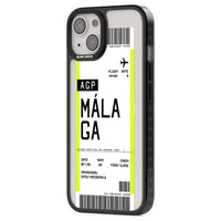 Personalised Málaga Boarding Pass