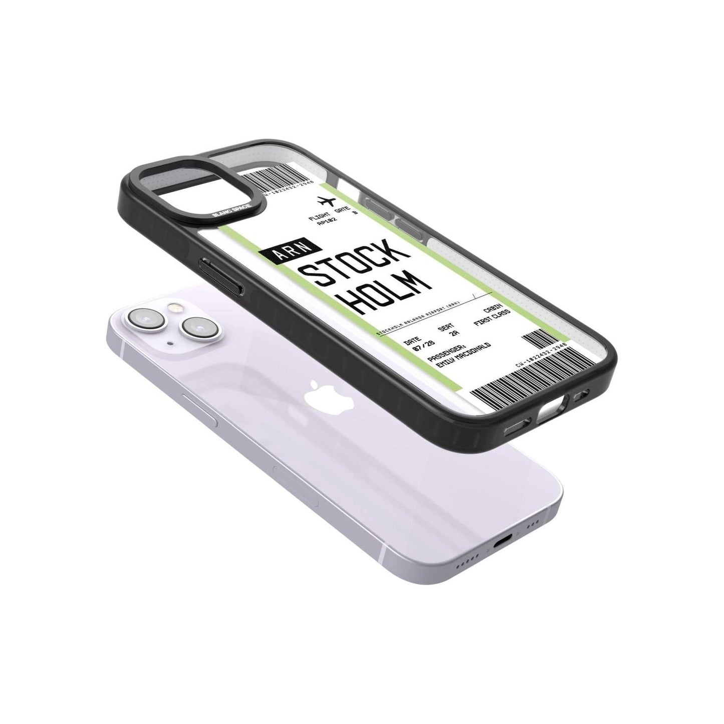 Personalised Stockholm Boarding Pass