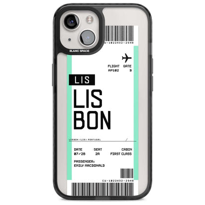 Personalised Lisbon Boarding Pass