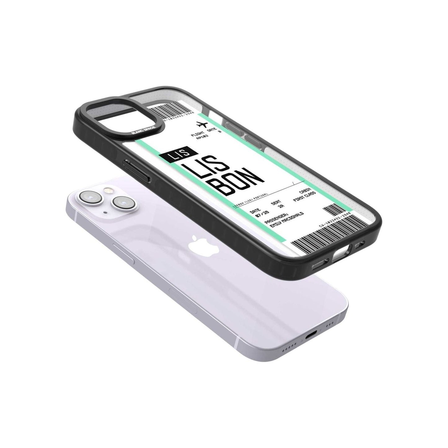 Personalised Lisbon Boarding Pass