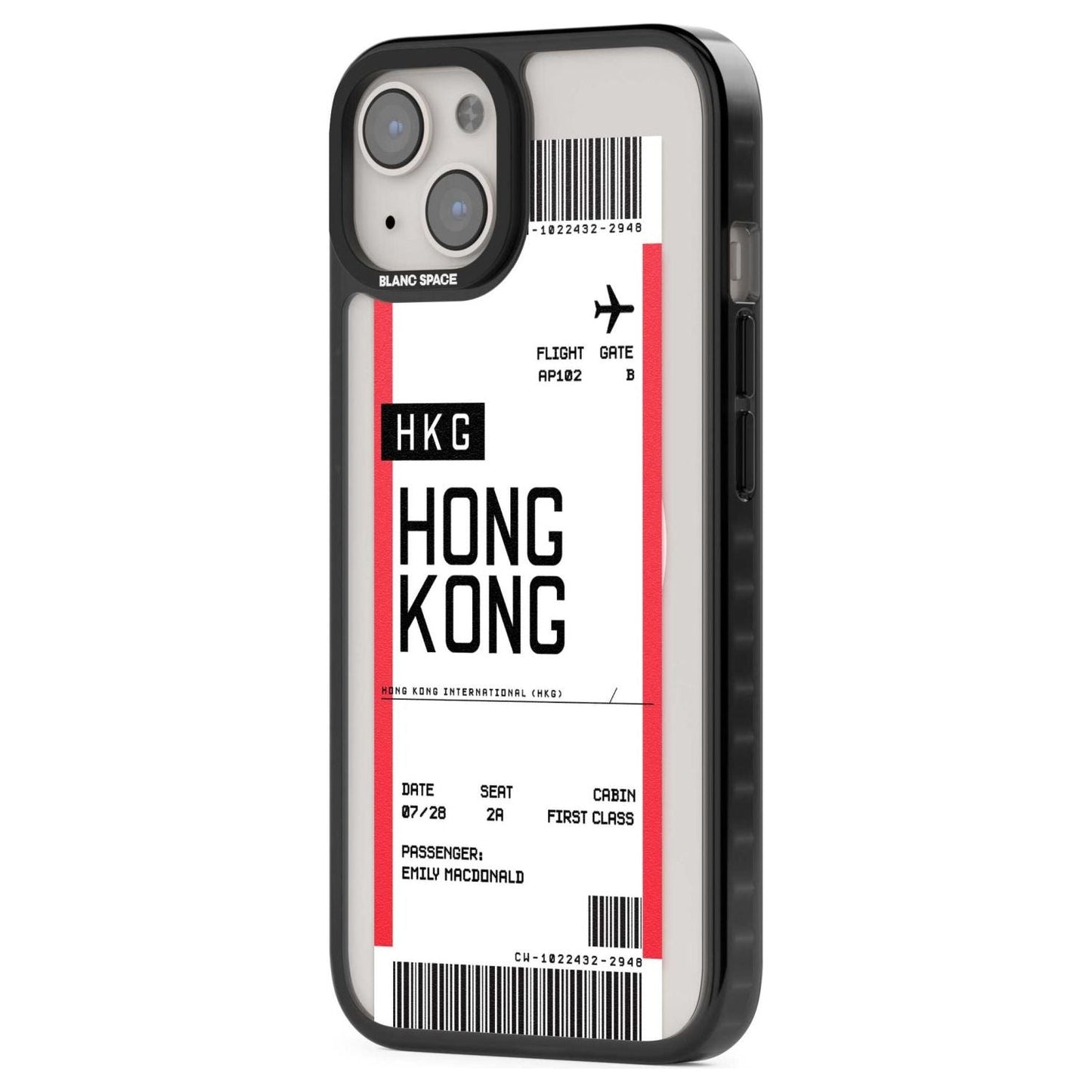 Personalised Hong Kong Boarding Pass