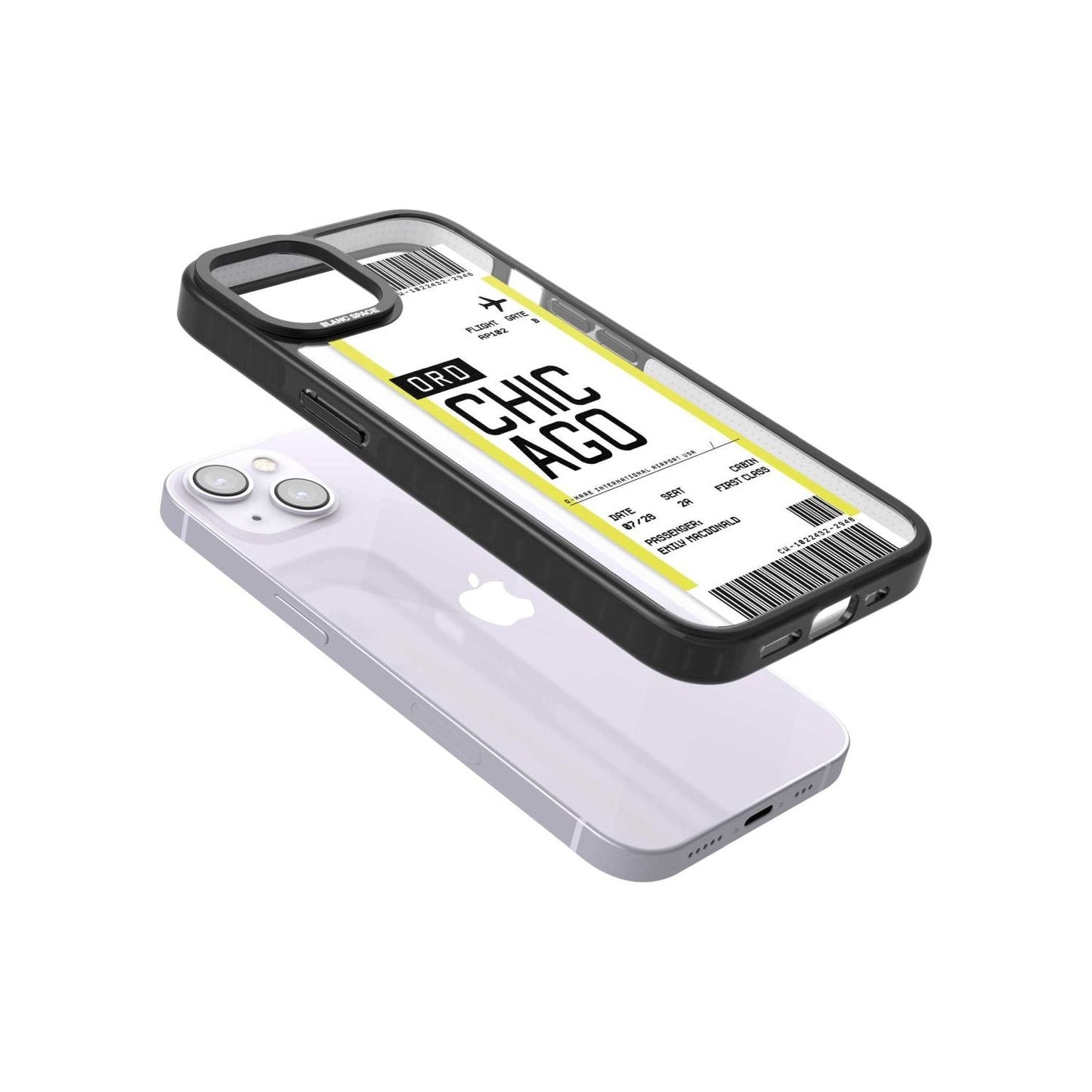 Personalised Chicago Boarding Pass