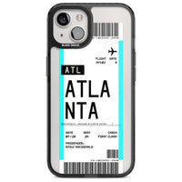 Personalisierte Atlanta-Bordkarte