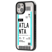 Personalisierte Atlanta-Bordkarte