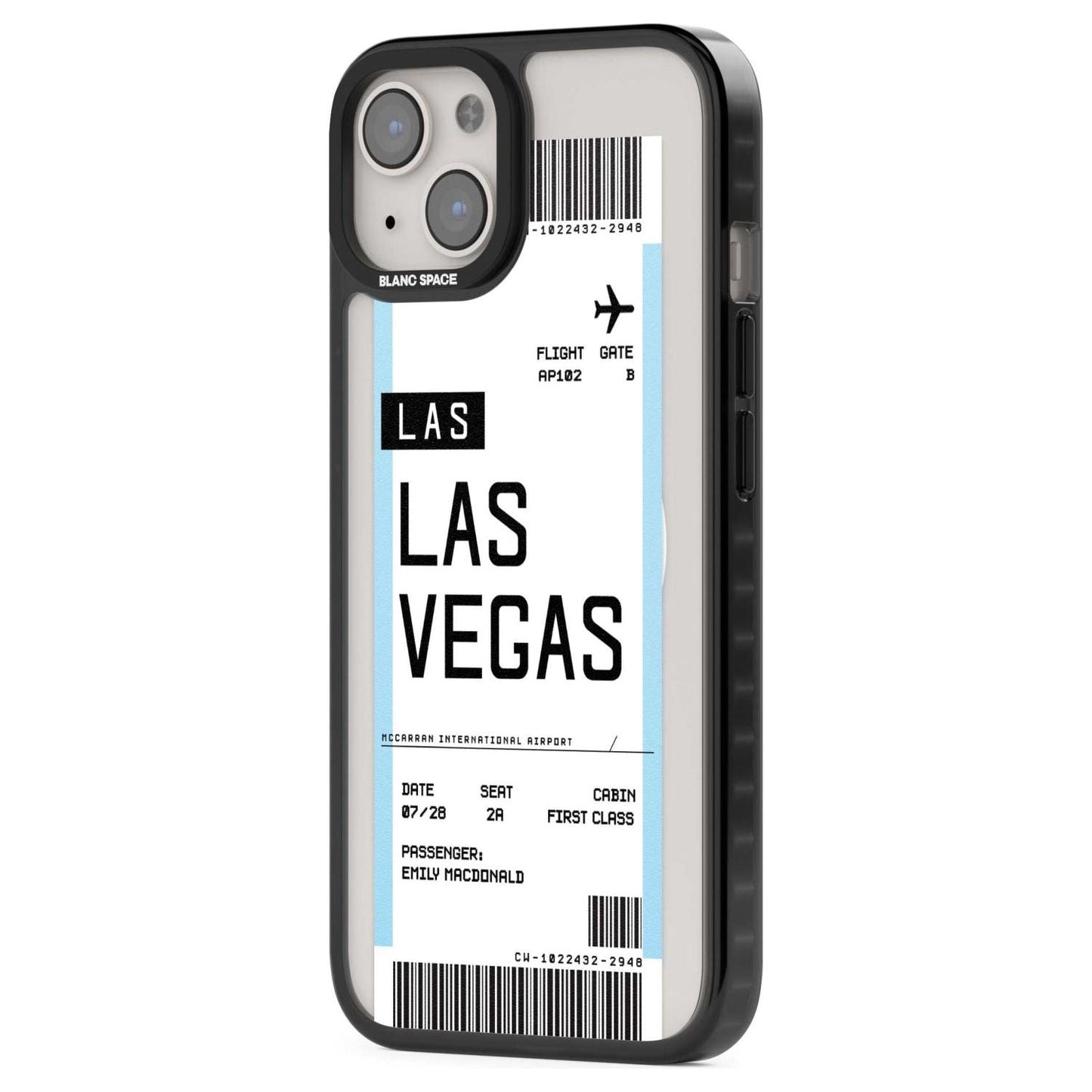 Personalised Las Vegas Boarding Pass